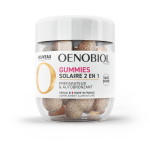 Oenobiol gummies solaire 2en1 prparateur et autobronzant pot 60 gummies