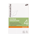 Pranarom - olocaps + 4 - systme immunitaire - aux huiles essentielles cibles - eucalyptus radi, citron, ...