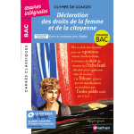 Olympe de gouges, déclaration des droits de la femme et de la citoyenne (broché) Olympe de gouges, déclaration des droits de la femme et de la citoyenne (broché)