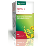 Omga 3 origine marine, bon fonctionnement cardiovasculaire 180 capsules