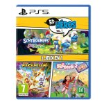 Pack bd heroes vol. 1 : 3 jeux en 1 (les schtroumpfs missions malfeuille, marsupilami, les sisters show ...