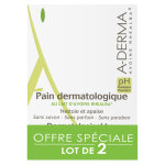 A - derma pain dermatologique nettoyant apaisant au lait d'avoine lot 2x100g A - derma pain dermatologique nettoyant apaisant au lait d'avoine lot 2x100g