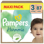 Pampers harmonie couches maxi t3 87 couches