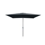 Parasol droit rectangulaire 2x3m, anthracite - s�lection d'experts - beaux jours