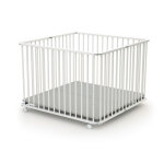 Parc pliant 100x100 blanc Parc pliant 100x100 blanc