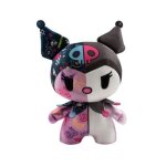 Peluche 18 cm à collectionner hello kitty : kuromi graffiti Peluche 18 cm à collectionner hello kitty : kuromi graffiti