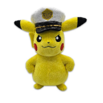 Peluche 20cm capitaine pikachu Peluche 20cm capitaine pikachu