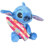 Peluche 25cm disney lilo et stitch : stitch avec planche de surf Peluche 25cm disney lilo et stitch : stitch avec planche de surf