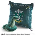Peluche et coussin de la maison de serpentard - harry potter