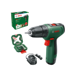 Perceuse sans fil easydrill 1200 1 batterie 1, 5 ah et set 34 accessoires