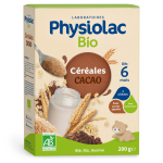 Physiolac crales cacao 200g bio