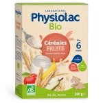 Physiolac crales fruits bio 200g