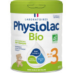 Physiolac lait infantile bio croissance 3 ème âge 800g Physiolac lait infantile bio croissance 3 ème âge 800g