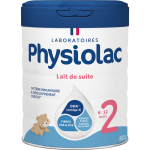 Physiolac lait de suite 2ème Âge 800g Physiolac lait de suite 2ème Âge 800g