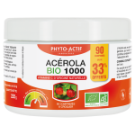 Phyto actif acerola bio 1000 bio fam 90cps promo pot