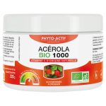 Phyto actif acerola bio 1000 bio fam 90cps pot