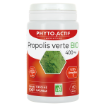 Phyto actif gelule vegetale propolis verte bio 60 gel / etui + pilulier