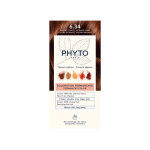 Phyto kit coloration permanente 6. 34 blond foncé cuivré 50ml + 50ml + 10ml Phyto kit coloration permanente 6. 34 blond foncé cuivré 50ml + 50ml + 10ml