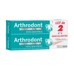 Pierre fabre oral care - arthrodont - dentifrice fraicheur intense duos 2 x 75ml