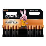 Piles aa duracell plus x8 sp�cial offer - alcalines 1, 5v - id�ales pour les appareils du quotidien - ...