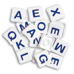 Pions - lettres majuscules (jeunesse)