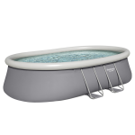 Piscine hors sol ovale fast set, 549x366x122, fac + e + t + b