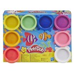Play - doh, 8 pots de pate a modeler, couleurs arc - en - ciel, pot de 56 g chacun, d�s 3 ans