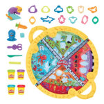 Play - doh tapis de voyage, coffret dcouverte avec pte  modeler