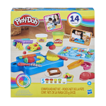 Play - doh kit du petit chef cuisinier, p�te � modeler, 14�accessoires de cuisine, jouets pr�scolaires ...