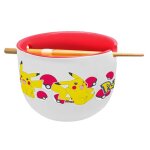 Pok�mon - bol � ramen avec baguette, 450 ml - pikachu