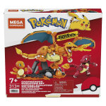 Pokmon - jeu de construction mega construx coffret volution salamche