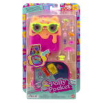 Polly pocket - coffret vacances au soleil - jeu de voyage avec accessoires