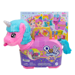 Polly pocket - les licornes font la f�te - coffret avec 2�mini - figurines