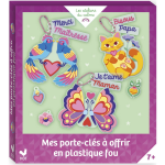 Mes porte - cl�s � offrir en plastique fou - mini bo�te avec accessoires (coffret)