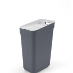 Poubelle de tri  ready to collect  30l - gris anthracite - recycl�