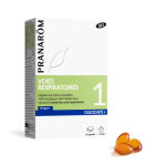 Pranarom - olocaps 1 - voies respiratoires - aux huiles essentielles cibles - origan vulgaire et citron ...