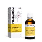 Pranar�m - rose musqu�e bio - huile v�g�tale - beaut� de la peau - anti - �ge - riche en om�ga 3, 6, ...