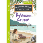 Mes premiers classiques larousse - robinson crusoe - ce1 (poche)