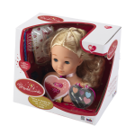 Princess coralie - tête à coiffer et à maquiller (25 cm) Princess coralie - tête à coiffer et à maquiller (25 cm)