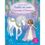 Princesses et licornes - j'habille mes amies - d�s 5 ans (broch�)