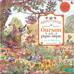 Promenons - nous dans les bois - ourson et le pique - nique - puzzle de 100 pices (coffret)