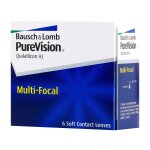 Purevision multi - focal, boite de 6 lentilles