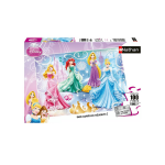 Puzzle 100 p - princesses étincelantes / disney princesses Puzzle 100 p - princesses étincelantes / disney princesses