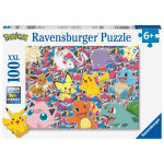 Puzzle 100 p xxl - pr�t pour la bataille ! / pok�mon