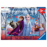 Puzzles 2x12 p - voyage vers l'inconnu / disney la reine des neiges 2