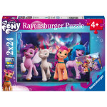 Puzzles 2x24 p - amiti entre poneys / my little pony