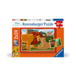 Puzzles 2x24 p - l'histoire de la vie / disney le roi lion