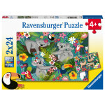 Puzzles 2x24 p - koalas et paresseux Puzzles 2x24 p - koalas et paresseux