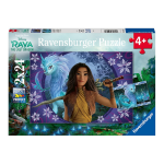 Puzzles 2x24 p - sisu, le dernier dragon / disney raya et le dernier dragon