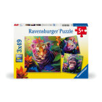 Puzzles 3x49 p - les bébés de la jungle Puzzles 3x49 p - les bébés de la jungle